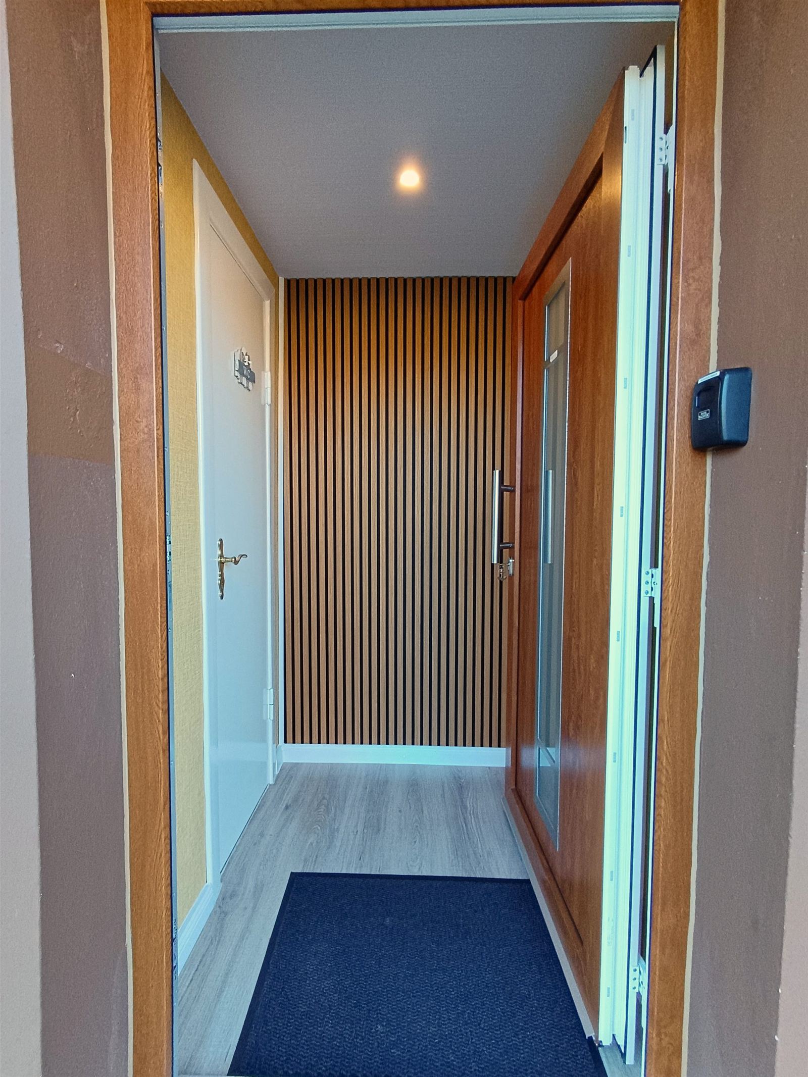 Blick in den Eingang